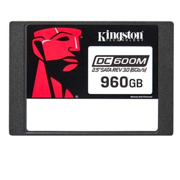 Kingston DC600M - SSD - Mixed Use - crittografato - 960 GB - interno - 2.5" - S…