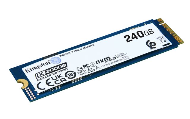 Kingston Data Center DC2000B - SSD - Enterprise - 240 GB - interno - M.2 2280 -…
