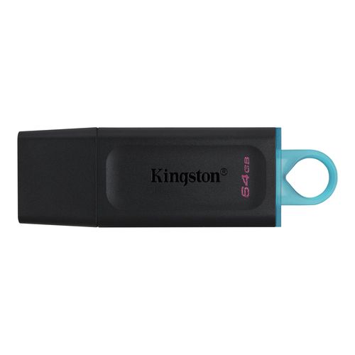 Kingston DataTraveler Exodia - Chiavetta USB - 64 GB - USB 3.2 Gen 1 - nero con…