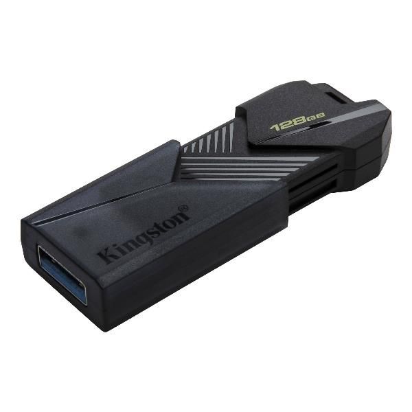 Kingston DataTraveler Onyx - Chiavetta USB - 128 GB - USB 3.2 Gen 1 - nero opaco