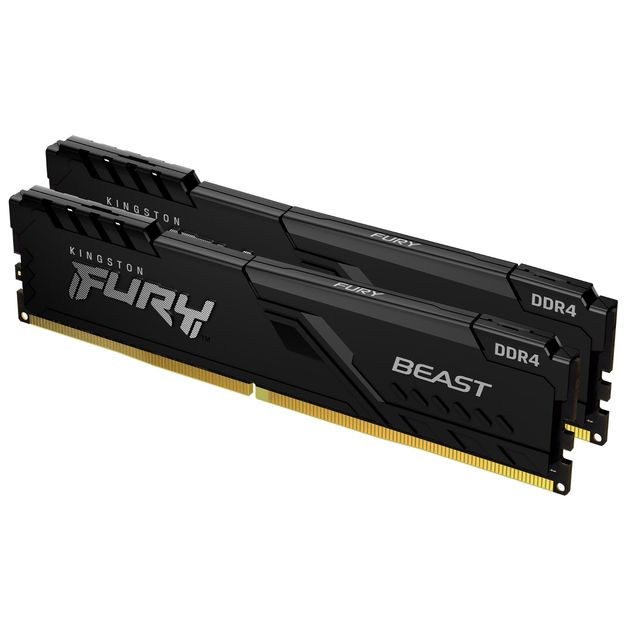 Kingston FURY Beast - DDR4 - kit - 64 GB: 2 x 32 GB - DIMM 288-PIN - 3600 MHz /…