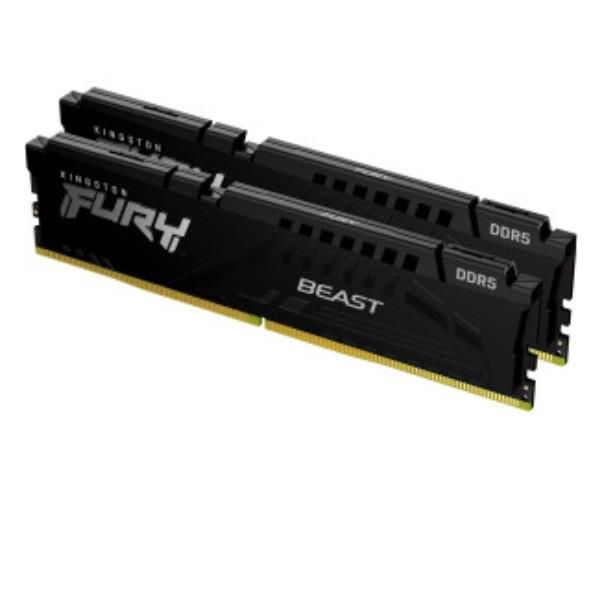 Kingston FURY Beast - DDR5 - kit - 64 GB: 2 x 32 GB - DIMM 288-PIN - 5600 MHz /…