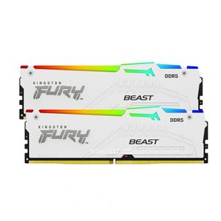 Kingston FURY Beast RGB - DDR5 - kit - 64 GB: 2 x 32 GB - DIMM 288-PIN - 5200 M…