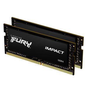 Kingston FURY Impact - DDR4 - kit - 32 GB: 2 x 16 GB - SO DIMM 260-pin - 3200 M…