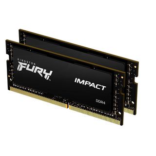 Kingston FURY Impact - DDR4 - kit - 64 GB: 2 x 32 GB - SO DIMM 260-pin - 3200 M…