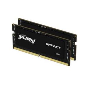 Kingston FURY Impact - DDR5 - kit - 32 GB: 2 x 16 GB - SO DIMM 262-pin - 4800 M…