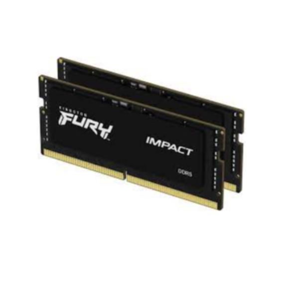 Kingston FURY Impact - DDR5 - kit - 32 GB: 2 x 16 GB - SO DIMM 262-pin - 4800 M…