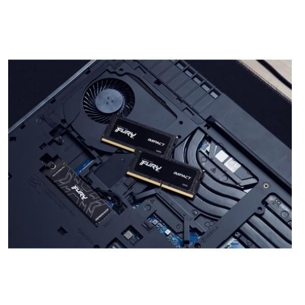 Kingston FURY Impact - DDR5 - kit - 64 GB: 2 x 32 GB - SO DIMM 262-pin - 4800 M…