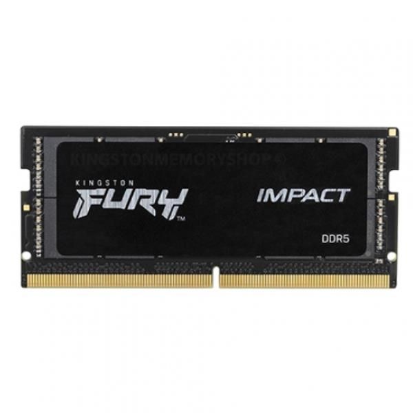 Kingston FURY Impact - DDR5 - modulo - 16 GB - SO DIMM 262-pin - 6400 MHz / PC5…