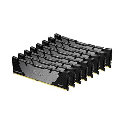 Kingston FURY Renegade - DDR4 - kit - 256 GB: 8 x 32 GB - DIMM 288-PIN - 3200 M…