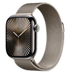 Apple Watch Series 10 (GPS + Cellular) - 42 mm - natural titanium - smartwatch …