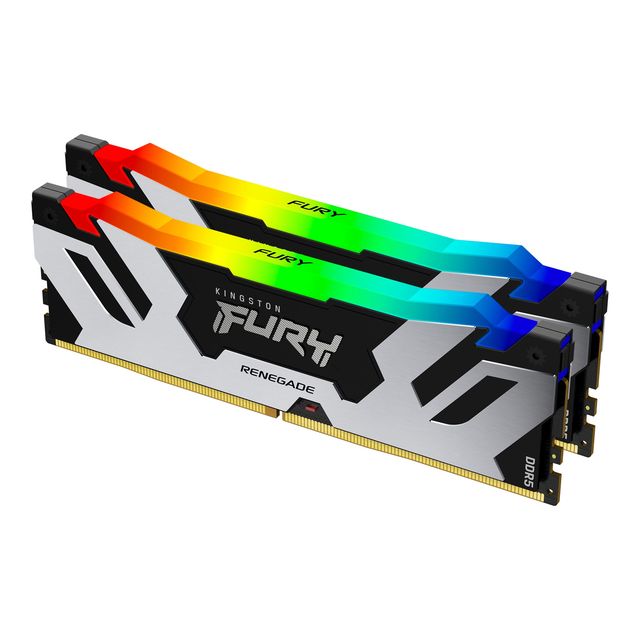 Kingston FURY Renegade RGB - DDR5 - kit - 64 GB: 2 x 32 GB - DIMM 288-PIN - 640…