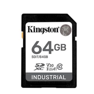 Kingston Industrial - Scheda di memoria flash - 64 GB - A1 / Video Class V30 / …