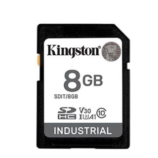 Kingston Industrial - Scheda di memoria flash - 8 GB - A1 / Video Class V30 / U…
