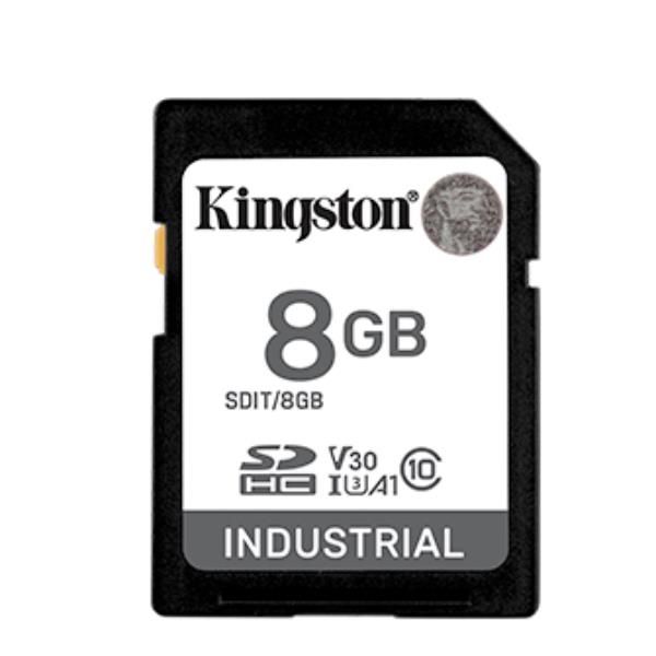 Kingston Industrial - Scheda di memoria flash - 8 GB - A1 / Video Class V30 / U…