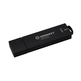 Kingston IronKey D500S - Chiavetta USB - crittografato - 64 GB - USB 3.2 Gen 1 …