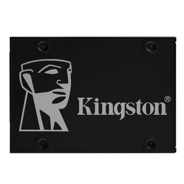 Kingston KC600 - SSD - crittografato - 2 TB - interno - 2.5" - SATA 6Gb/s - 256…