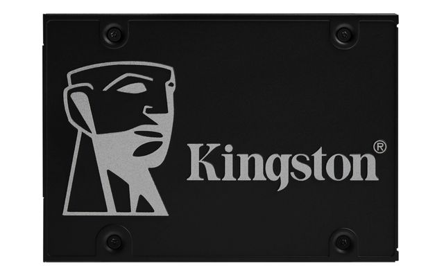 Kingston KC600 - SSD - crittografato - 512 GB - interno - 2.5" - SATA 6Gb/s - 2…
