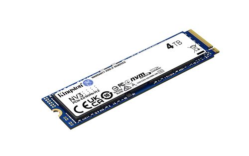 Kingston NV3 - SSD - 4 TB - interno - M.2 2280 - PCIe 4.0 x4 (NVMe)