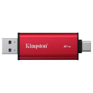 Kingston Technology 2TB Dual USB-A/C Portable SSD, Up to 1050MB/s USB 3.2 Gen 2…
