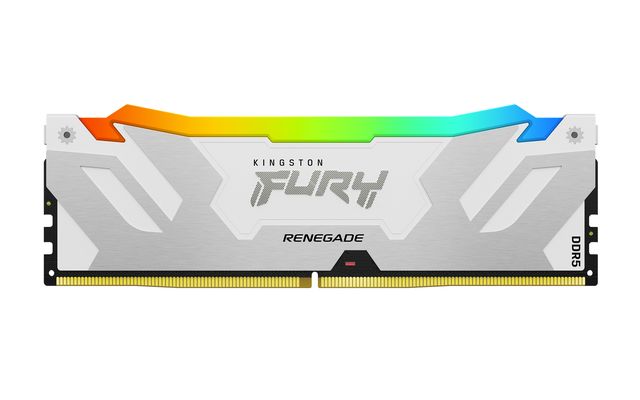 Kingston Technology FURY 24GB 8000MT/s DDR5 CL38 DIMM Renegade RGB Bianco, 24 G…