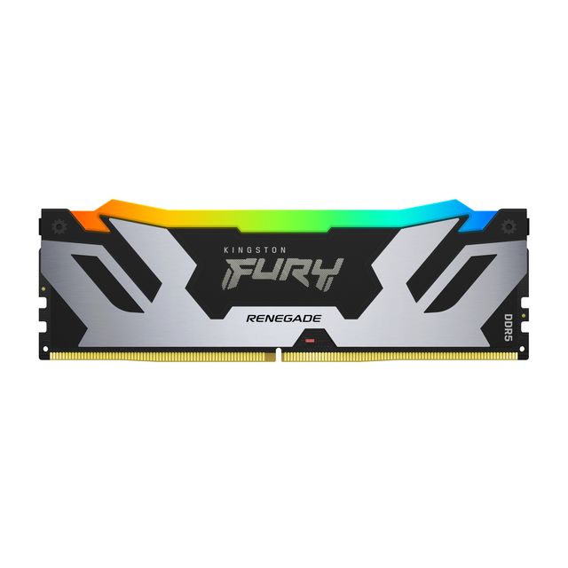 Kingston Technology FURY 24GB 8000MT/s DDR5 CL38 DIMM Renegade RGB Silver, 24 G…
