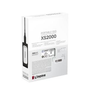 Kingston XS2000 - SSD - 2 TB - esterno (portatile) - USB 3.2 Gen 2x2 (USB-C con…