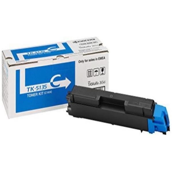 Kyocera TK 5135C - Ciano - originale - cartuccia toner - per TASKalfa 265ci, 26…