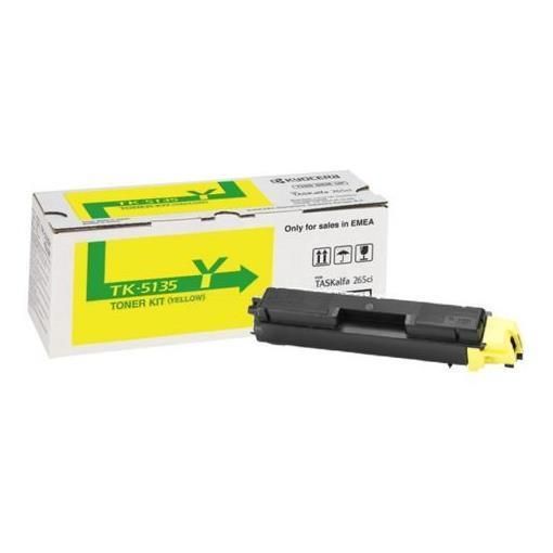 Kyocera TK 5135Y - Giallo - originale - cartuccia toner - per TASKalfa 265ci, 2…