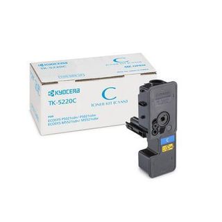 Kyocera TK 5220C - Ciano - originale - cartuccia toner - per ECOSYS M5521, P5021