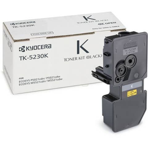 Kyocera TK 5230K - Nero - originale - cartuccia toner - per ECOSYS M5521, P5021