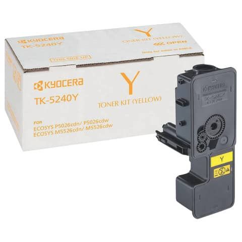 Kyocera TK 5240Y - Giallo - originale - cartuccia toner - per ECOSYS M5526, P50…