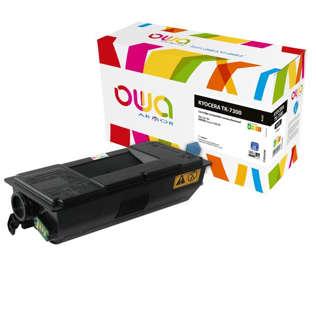 Armor - Toner Compatibile per Kyocera ECOSYS P 4040 dn - Nero - TK-7300 - 15.00…