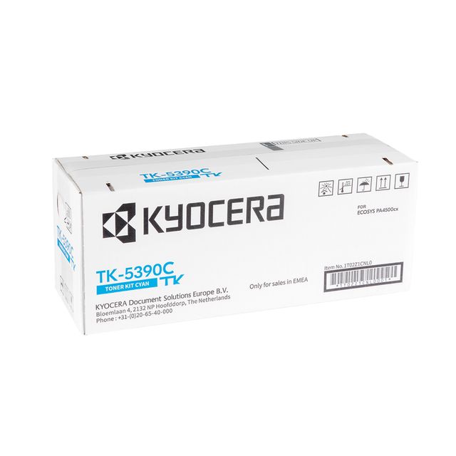 Kyocera TK 5390C - Ciano - originale - cartuccia toner - per ECOSYS PA4500cx