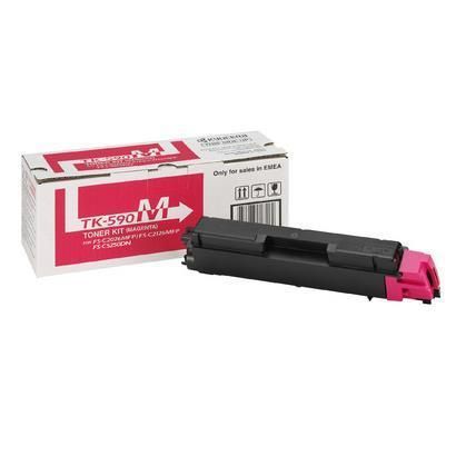 Kyocera TK 590M - Magenta - originale - kit toner - per Kyocera FS-C2026, FS-C2…