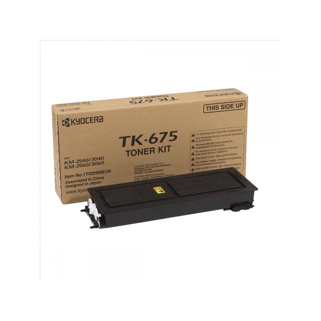 Kyocera TK 675 - Nero - originale - cartuccia toner - per KM 2540, 2560, 3040, …