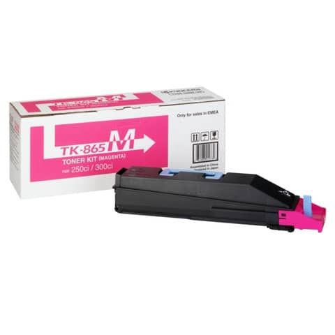 Kyocera TK 865M - Magenta - originale - cartuccia toner - per TASKalfa 250ci, 3…