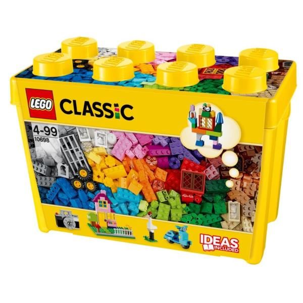 LEGO CLASSIC 10698 - Scatola di mattoni creativi di grande formato LEGO