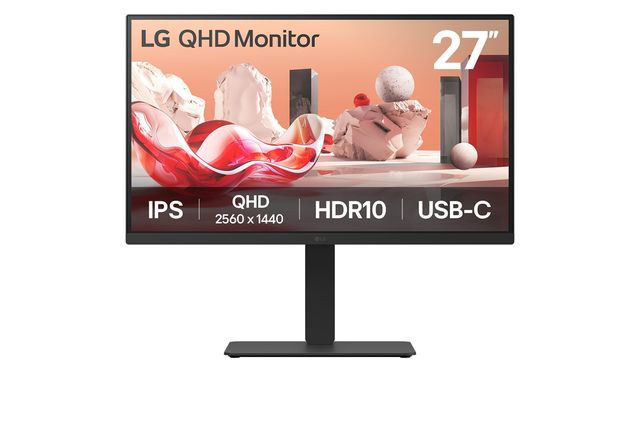 LG 27BA75QB-B.AEU, 68,6 cm (27ʺ), 2560 x 1440 Pixel, Wide Quad HD, LED, 5 ms, N…