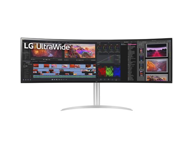 LG UltraWide 49WQ95C-W - Monitor a LED - curvato - 49" - 5120 x 1440 UltraWide …