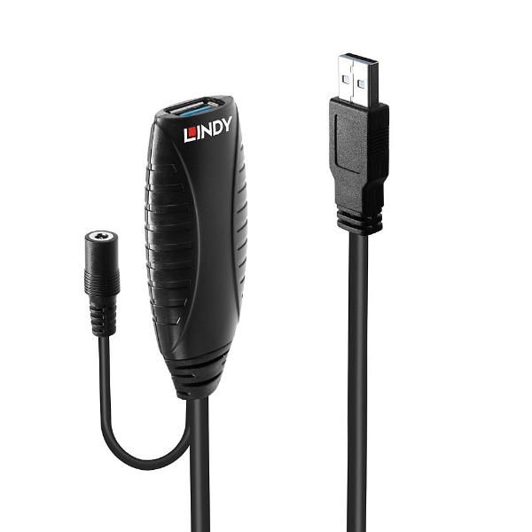 LINDY USB 3.0 Active Repeater Cable - Prolunga USB - USB, USB 2.0, USB 3.0 - fi…