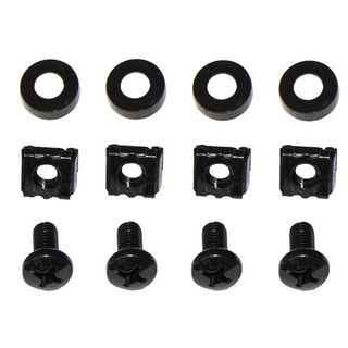 LINK - Mensola rack - nero, RAL 9005 - 1U - 19"