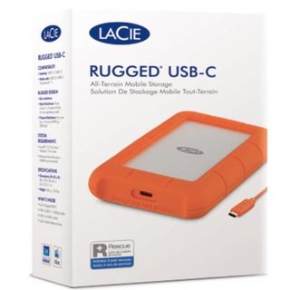 LaCie Rugged USB-C - HDD - 4 TB - esterno (portatile) - USB 3.1 Gen 1 (USB-C co…