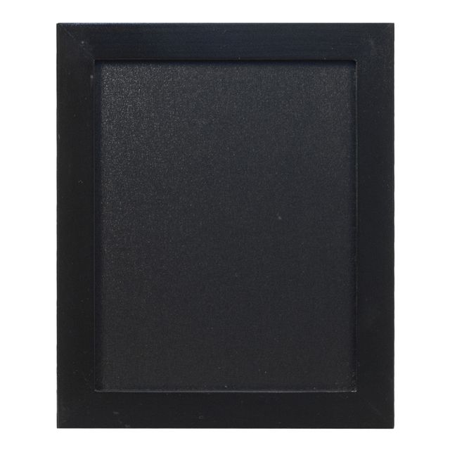 Lavagna Woody - cornice nera - 20 x 24 cm - Securit
