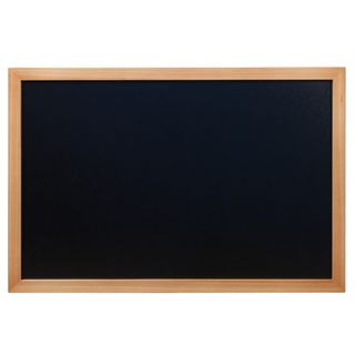 Lavagna Woody - teak - 40 x 60 cm - Securit