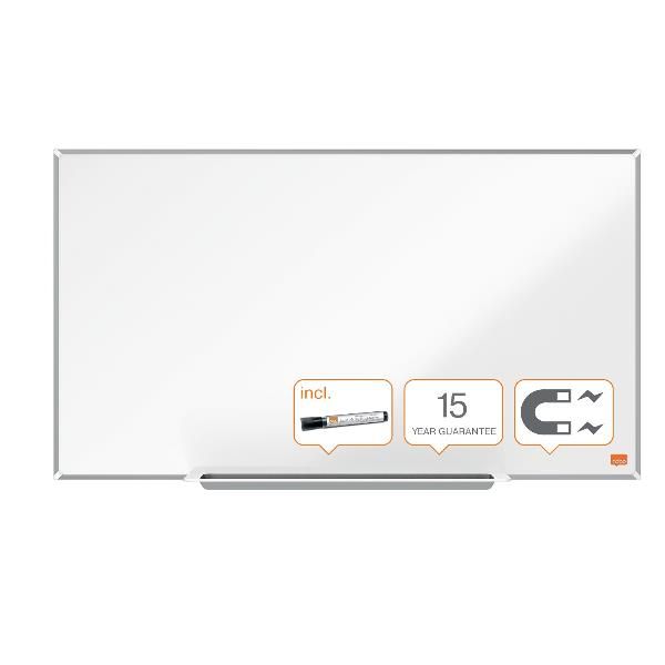 Lavagna bianca magnetica Impression Pro Widescreen - 106 x 188 cm - 85" - Nobo