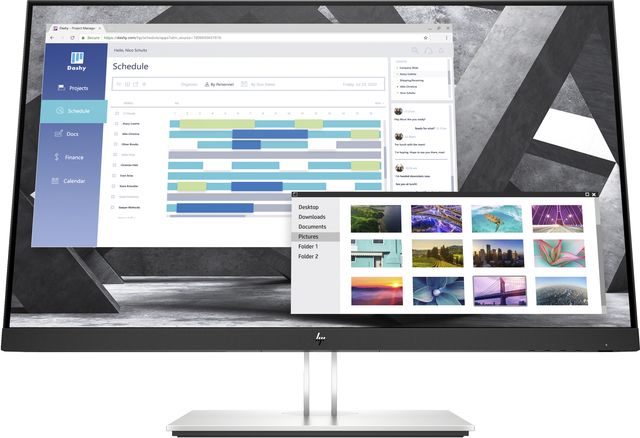 HP E27q G4 - Monitor a LED - 27" - 2560 x 1440 QHD @ 60 Hz - IPS - 250 cd/m² - …