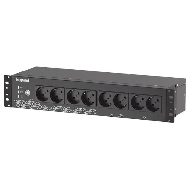 Legrand Keor ASI PDU 800VA FR/GR/IT INPUT 8 GR/IT OUTPUT BLACK, Standby (Offlin…