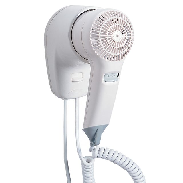 Asciugacapelli da hotel Yul Basic - aggancio frontale - 9,1x14,7x15 cm - 1200 W…