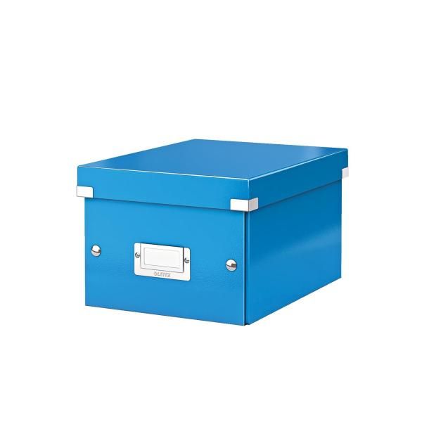 Leitz Click & Store - Scatola per archiviazione - per A5 - metallizzato blu